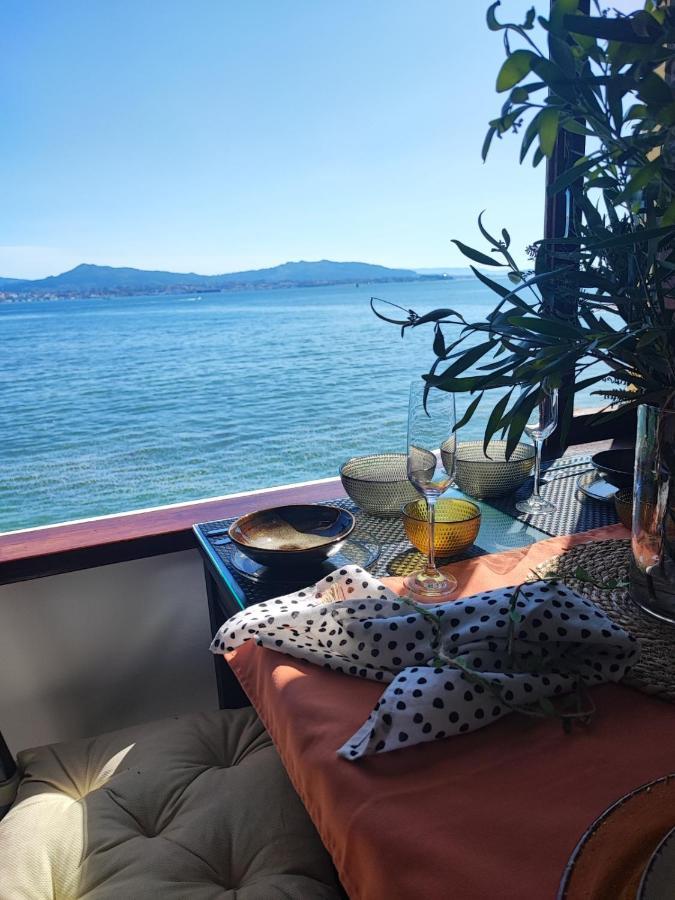 Mirador Do Mar, Encima De La Playa Lägenhet Moaña Exteriör bild